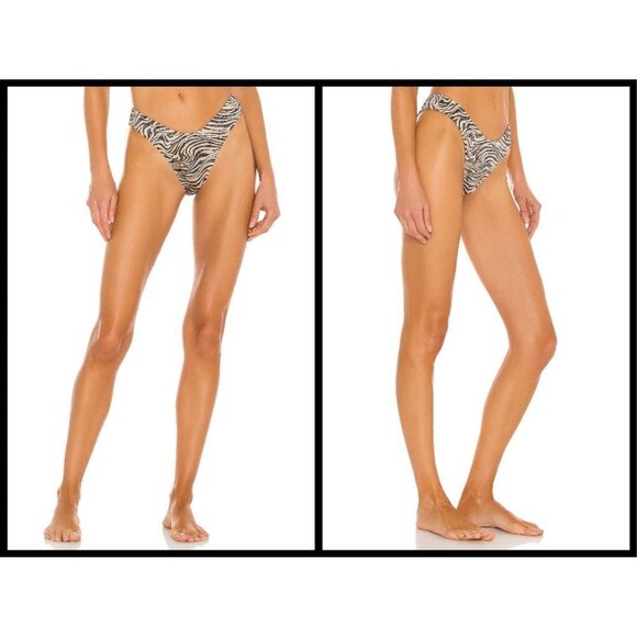 💕L*SPACE💕 Animal Instinct Bikini Set M NWT - Picture 3 of 10